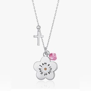 TALYKONG I Am A Child Of God Necklace For Girls/ Women. NEW